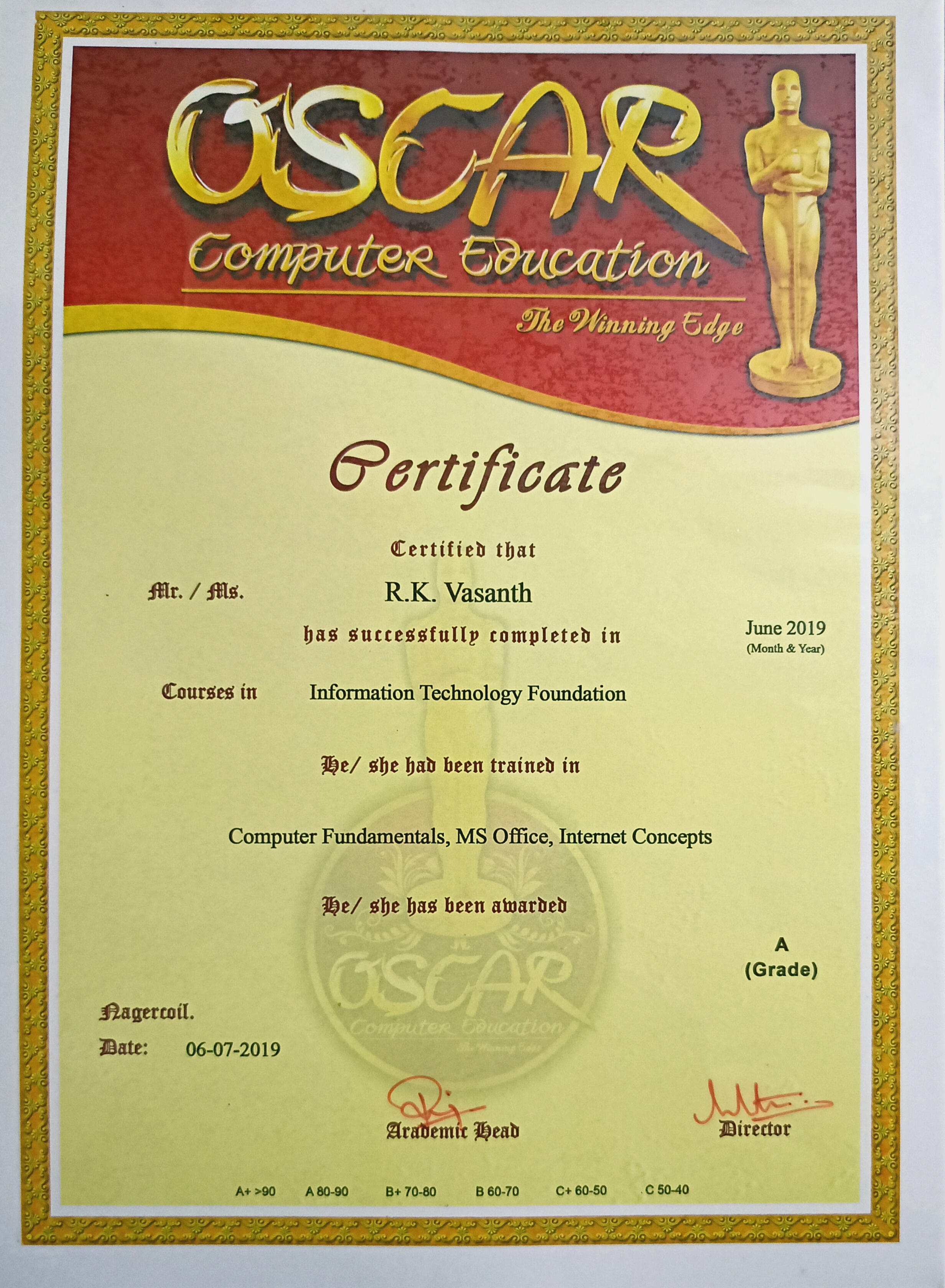 Information technology Foundation